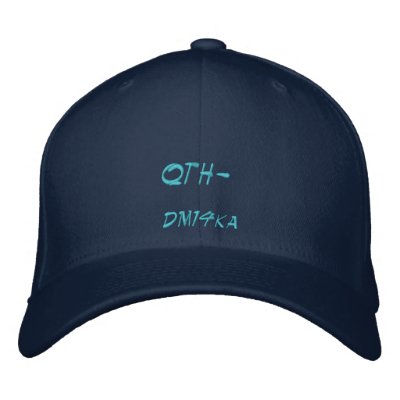 Amateur Radio QTH locator Hat Baseball Cap by FloralbyFred