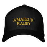 AMATEURRADIO EMBROIDERED BASEBALL CAP