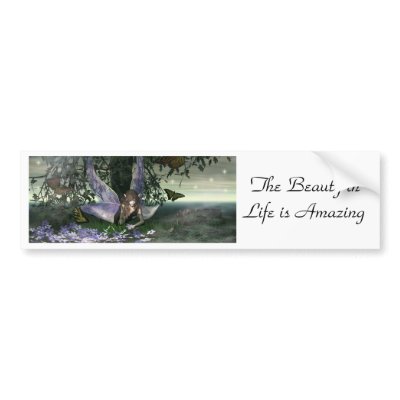 Amazed Bumper Sticker by WhiteOak50