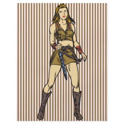 Amazing Amazon Women Full Colour Flyer by sagart1952