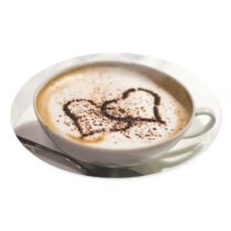 Amazing coffee photo stickers