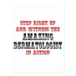 Amazing Dermatologist In Action Post Card