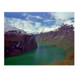 Amazing Geiranger Fjord Postcard