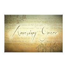Amazing Grace Gallery Wrap Canvas
