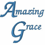 Amazing Grace Embroidered Hoody