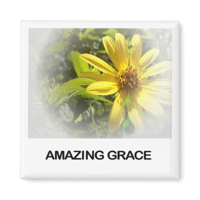 Amazing Grace Magnet by IntuitionArt