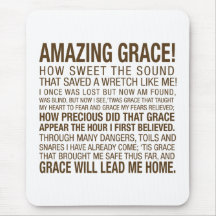 AMAZING GRACE MOUSE PADS