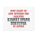 Amazing Kidney Stone Survivor In Action