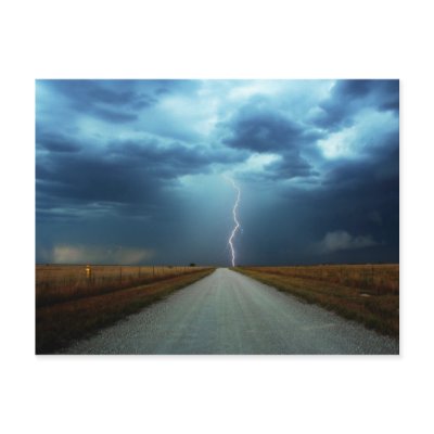 Amazing Lightning Postcard by stormchase