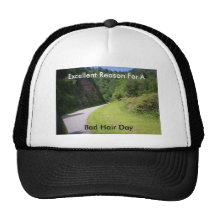 Amazing Motorcycle Turns and View Hat