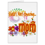 Amazing Mum Floral Card