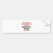 Amazing Neonatal Nurse In Action Bumper Sticker