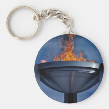 Amazing olympic flame keychain