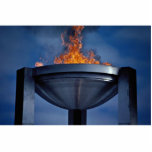 Amazing olympic flame photo cut outs