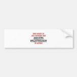 Amazing Otolaryngologist In Action Bumper Stickers