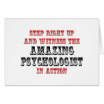 Amazing Psychologist In Action Greeting Cards