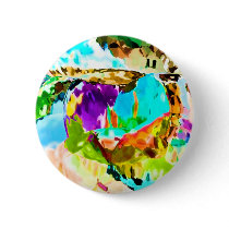 Amazing Sky Blue Landscape V1 Button