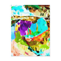 Amazing Sky Blue Landscape V1 Post Card