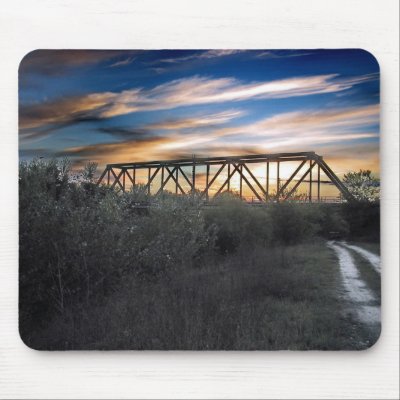 Amazing Sky Over the railway bridge by patrickrp