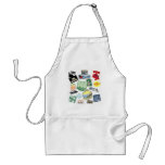 Amazing Travel Collage aprons