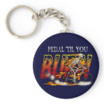 Amazingly Cool Spinning Cyclists Cyling gift Key Chain