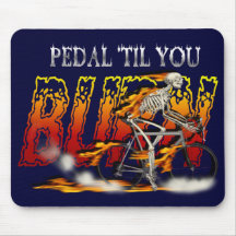 Amazingly Cool Spinning Cyclists Cyling gift Mousepads