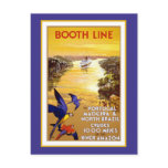 Amazon River  Booth Line Postcard