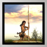 Amazon Warrior Poster