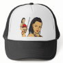 Amazon Women and Sword Mesh Hat