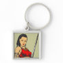 Amazon Women and Sword Keychains