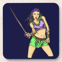 Amazon Women Cork Coaster