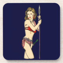 Amazon Women Cork Coaster
