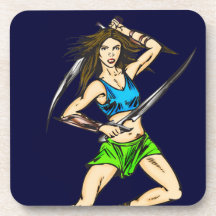 Amazon Women Cork Coaster