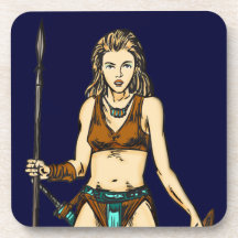 Amazon Women Cork Coaster