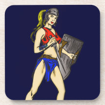 Amazon Women Cork Coaster