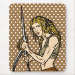 Amazon Women Courage Mouse Pads