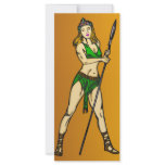 Amazon Women Queen Custom Rack Card