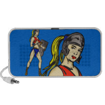 Amazon Women Soldiers iPod Speaker