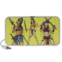 Amazon Women Warriors iPhone Speakers