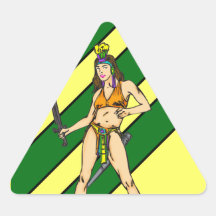 Amazon Women Warriors Stickers