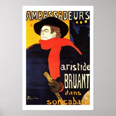 Ambassadeurs By Henri de Toulouse-Lautrec poster by ArtNouveauDaz