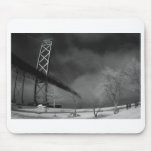 Ambassador Bridge - Detroit Michigan - Infrared Mouse Mats