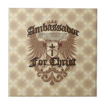 Ambassador For Christ, Corinthians Bible Verse Tile