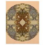 Amber Dragons Kaleidoscope Mandala Full Color Flyer