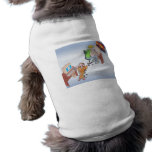 Amber & Drew anime art gallery characters Pet T-shirt