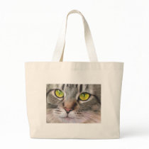 Amber Eyes Tote Bags