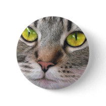Amber Eyes Pinback Button