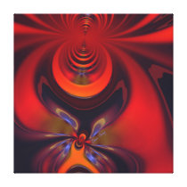Amber Goddess – Orange and Gold Passion Gallery Wrap Canvas