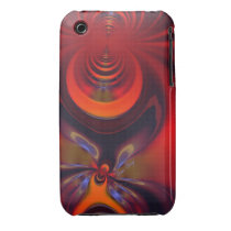 Amber Goddess – Orange and Gold Passion Case-mate Iphone 3 Cases