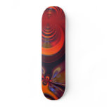 Amber Goddess – Orange and Gold Passion skateboards
